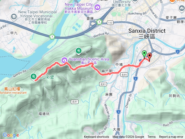 三峽鳶尾山步道