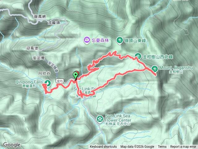 [杉林溪]青龍瀑布+金柑樹山(主題會館上/杜鵑林下)預覽圖