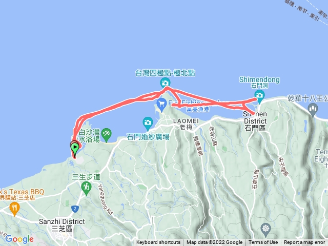 獨木舟 麟山鼻 石門