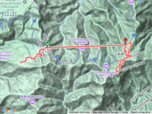 特富野古道&鹿林山步道預覽圖