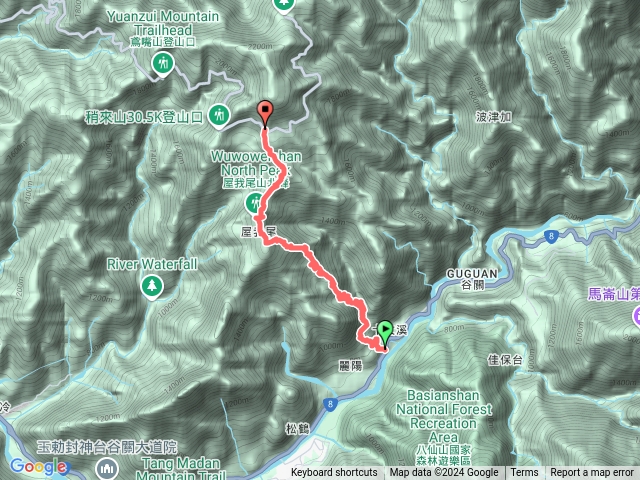 屋我尾山麗陽線上大雪山預覽圖