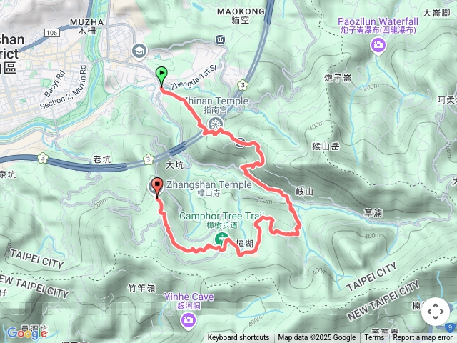 【任務一】2025臺北大縱走臺北大縱走第七段：世界山莊至飛龍步道政大後山202503231205