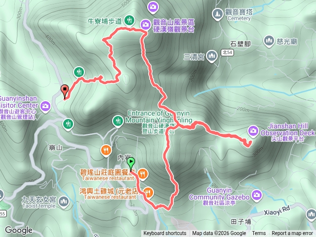 觀音山(小北插天山北橫）預覽圖