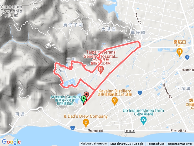宜蘭員山隘勇古道及水圳步道