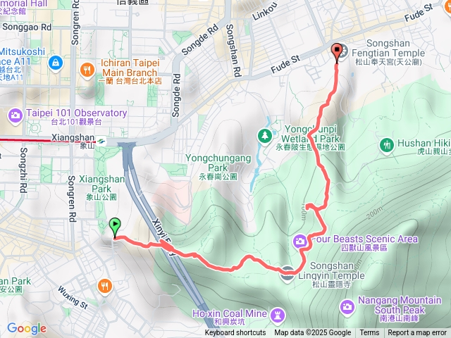 四獸山步道