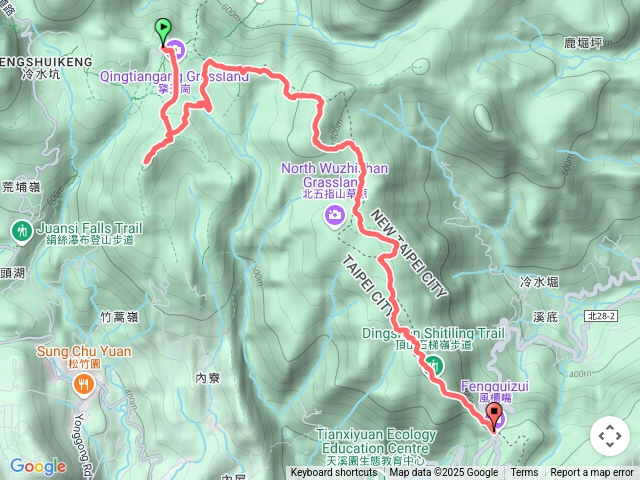竹篙山丶石梯嶺丶頂山