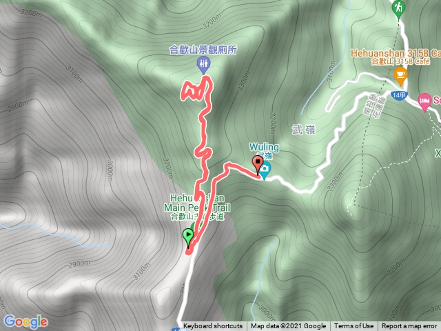 合歡山主峰