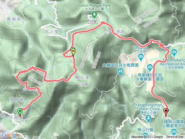 向天面天大屯西峰