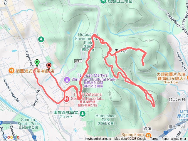 忠烈祠-龜崙山折返