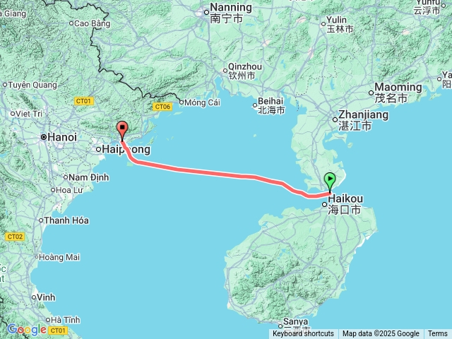 2025.11.1711.18探索星號郵輪瓊州海峽，越南下龍灣軌跡