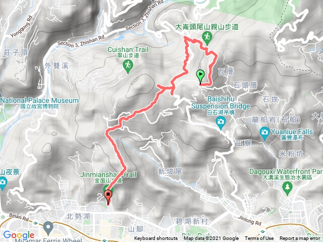 大崙湖-金面山親山步道