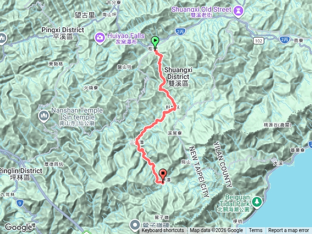 淡蘭古道中路第四段（威惠廟-北勢溪古道）+灣潭古道預覽圖