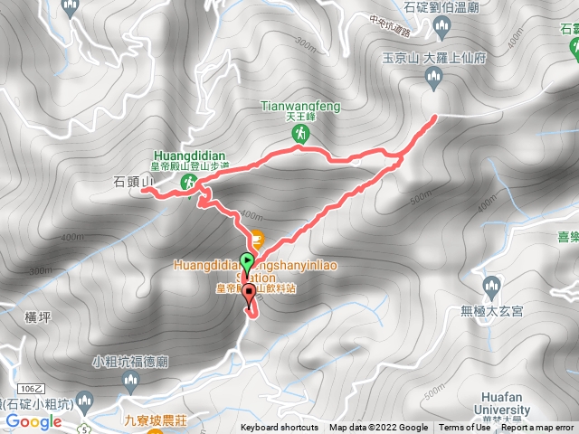皇帝殿東西峯O型縱走