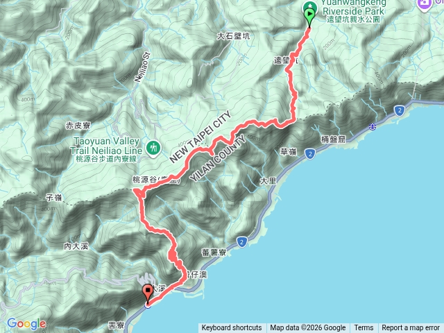 桃源谷（望遠坑上大溪下）預覽圖