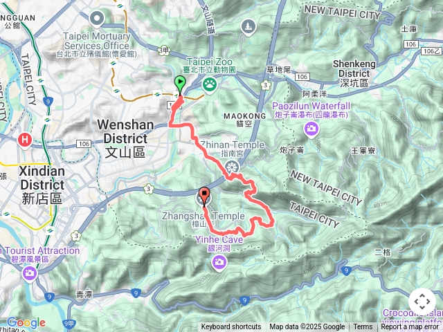 【任務一】2025臺北大縱走臺北大縱走第七段：世界山莊至飛龍步道政大後山20250404131653