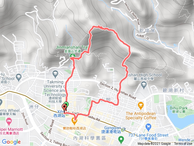 內湖金面山親山步道