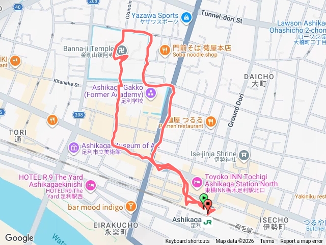 日本100名城-足利氏館（鑁阿寺）