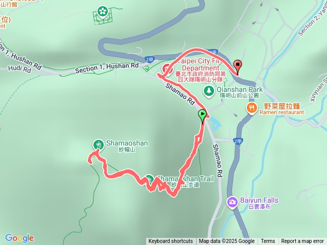 陽明公車總站-紗帽山