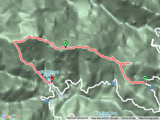 2021/9/4~9/5 羊頭山舊路，蕨山（魯翁山）上羊頭