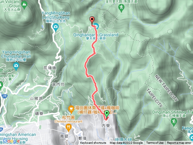 內寮竹篙山擎天崗220820