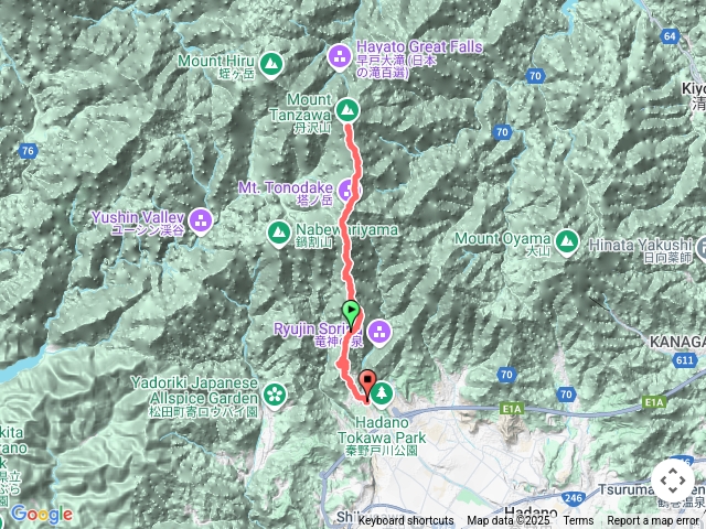 日本百名山-丹沢山
