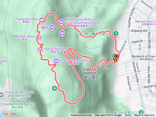 南壽山-北壽山主稜線預覽圖