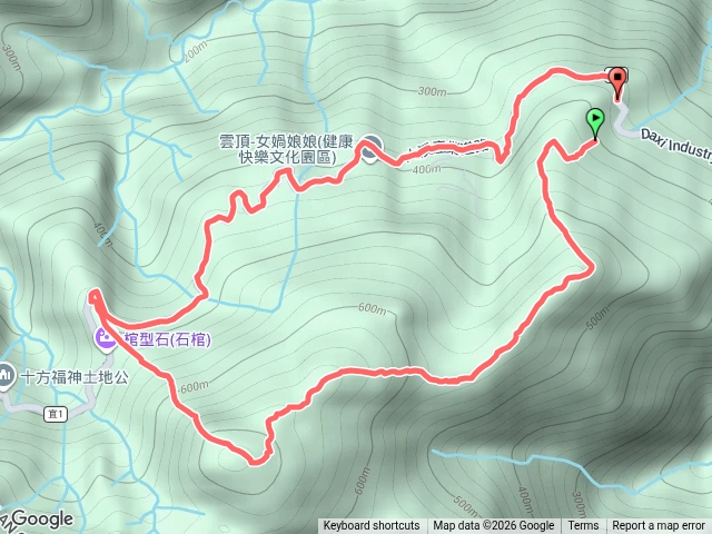 外大溪山七兄弟山窖寮山O型走預覽圖