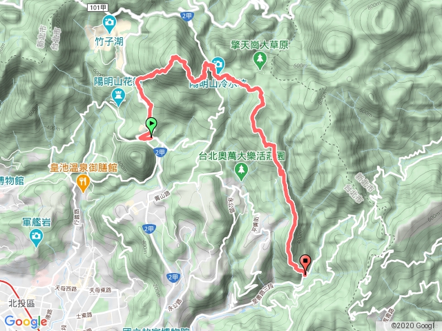 七星3連峰連走竹篙山串接3古道出鵝尾山