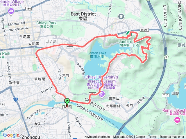 嘉義市東區o型健走