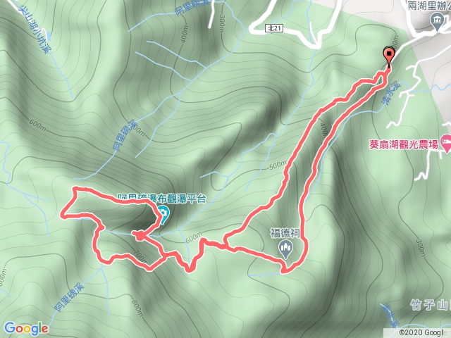 2016-02-10 金山 阿里磅瀑布-竹里山