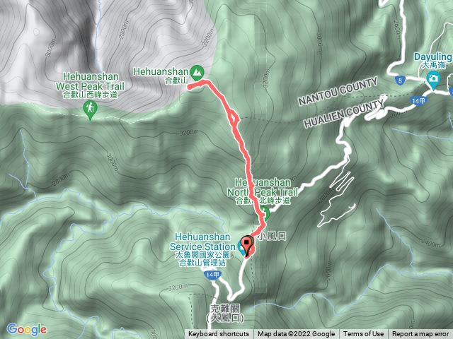 2022.07.12 合歡北峰、反射板