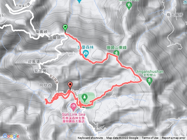 杜鵑林青龍瀑布