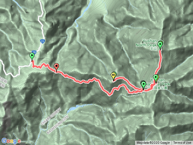 一日玉山主北西