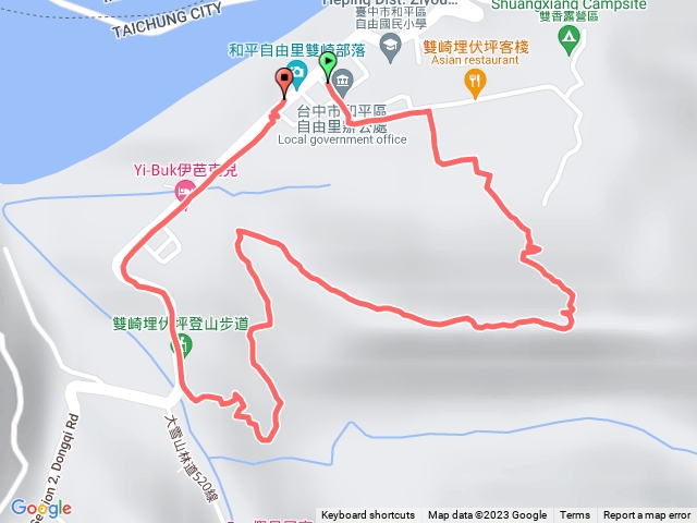 雙崎部落埋伏坪步道預覽圖