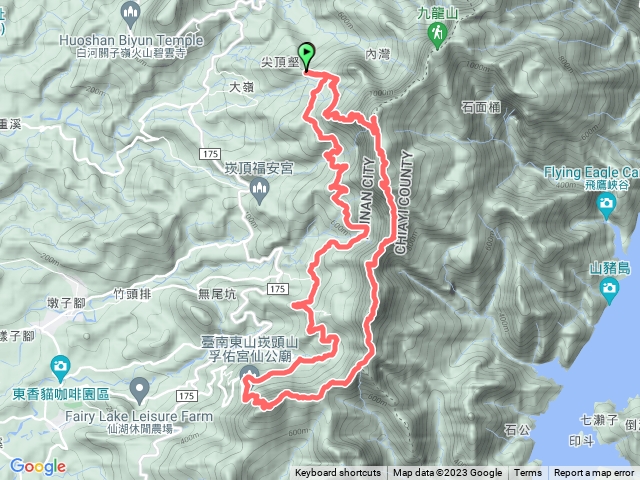 大凍山縱走崁頭山O型