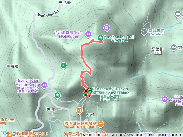 觀音山硬漢嶺單點進出預覽圖