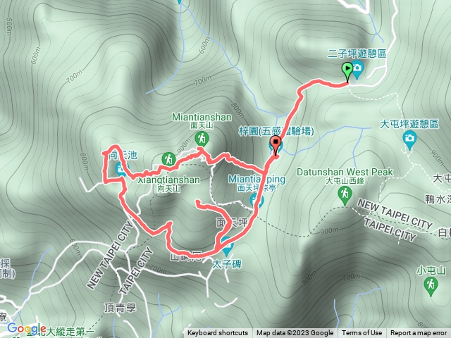 面天山 向天山 火燒山 向天池山