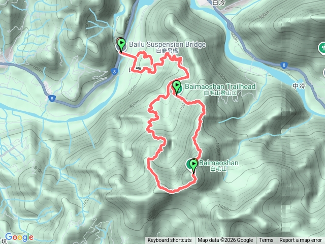 白毛山大O繞預覽圖