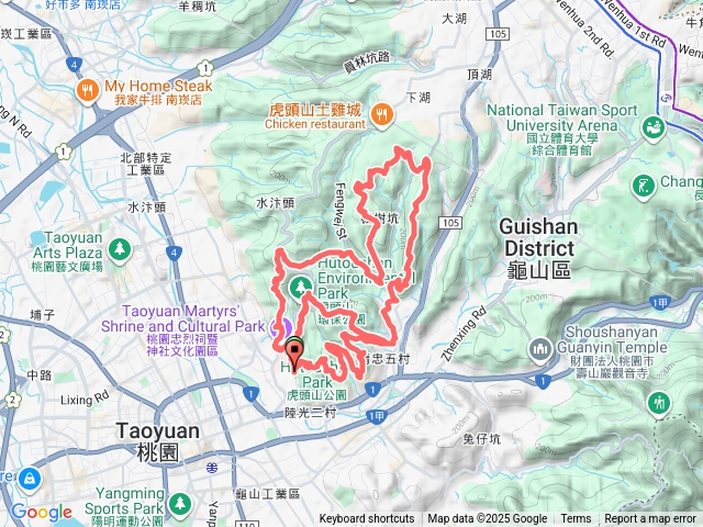 虎頭山越野25K