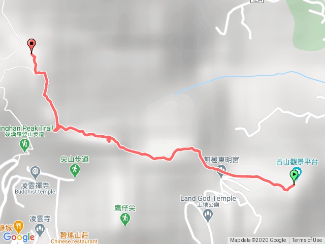 占山連峰上主線