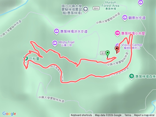 惠蓀林場巨松台預覽圖