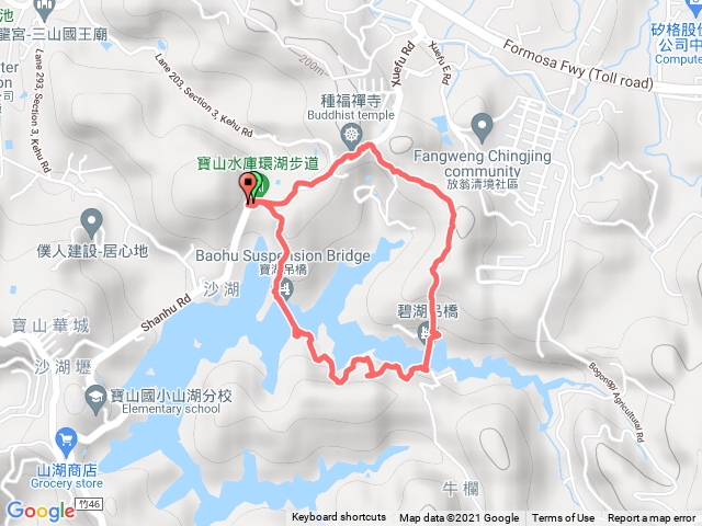 寶山水庫環湖步道