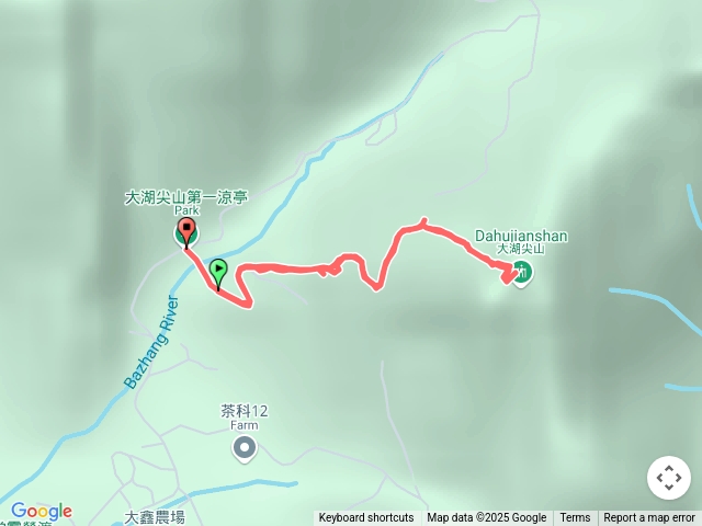 大湖尖山（小百岳No.61h1313m)