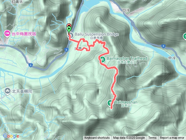 🍄谷關七雄：白毛山