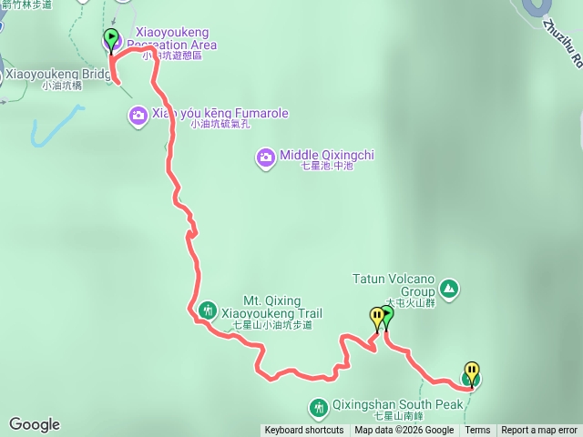 小遊坑-七星山主峰-七星山東峰預覽圖