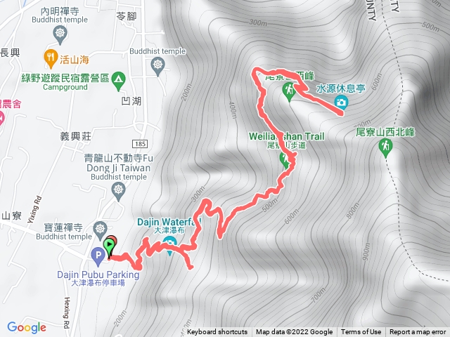 尾寮山（大津瀑布上）