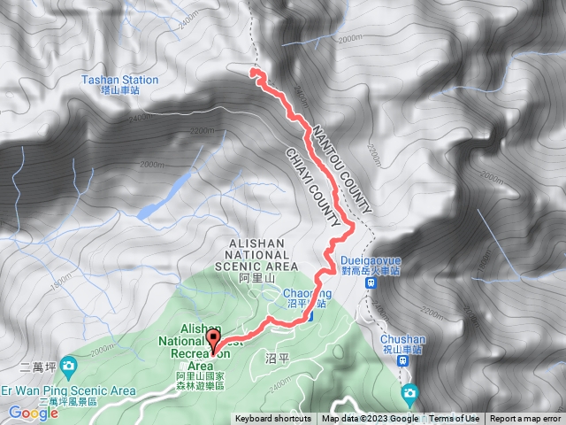 大塔山 遊客中心小7來回