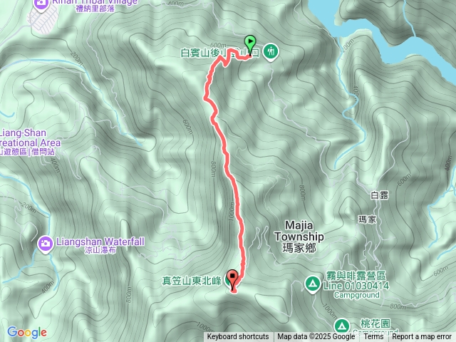 白賓山後山至真笠山東南峰預覽圖