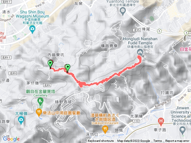 慈聖宮烘爐地往返