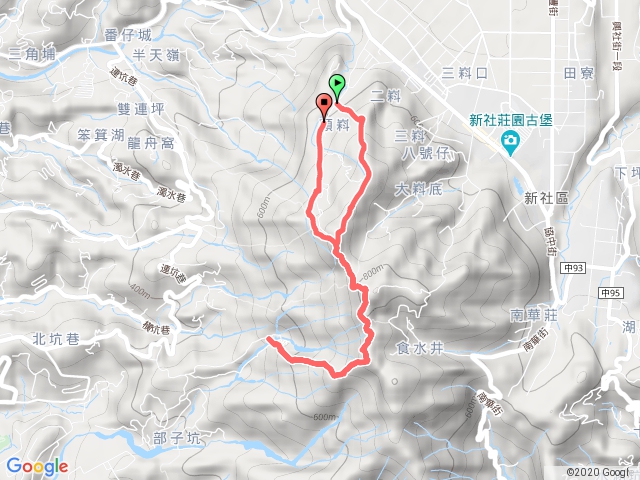 大坑登山步道4、5、5-1號